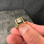 14k gouden ring heren prachtig model, Sieraden, Tassen en Uiterlijk, 20 of groter, Heer, Nieuw, Ophalen of Verzenden