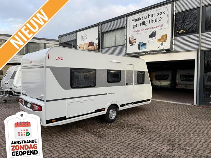 LMC Sassino 460 E, Enkele bedden, Treinzit, ((Zondag open!)), Caravans en Kamperen, Caravans, Bedrijf, tot en met 3, 750 - 1000 kg