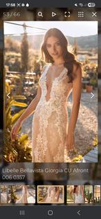 Trouwjurk van merk Libelle Bridal, model Bellevista Giorgia, Kleding | Dames, Trouwjurk, Wit, Ophalen of Verzenden, Zo goed als nieuw