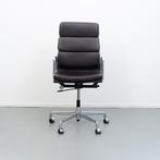 4x Vitra Eames EA219 Bureaustoel Softpad Zwart - Chroom, Huis en Inrichting, Bureaustoelen, Niet ingevuld, Bruin, Niet ingevuld