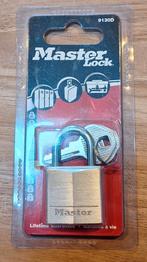 MasterLock 9130D Hangslot – Nieuw in verpakking, Doe-het-zelf en Verbouw, Hang- en Sluitwerk, Ophalen of Verzenden, Nieuw, Rvs