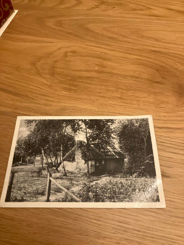 Oude Ansichtkaart van de Veluwe, Ophalen of Verzenden