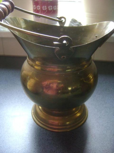 koperen bloempot houder, Antiek en Kunst, Antiek | Koper en Brons, Ophalen of Verzenden