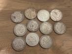 11 Zilveren Rijksdaalders Koningin Juliana, Postzegels en Munten, Munten | Nederland, Koningin Juliana, Zilver, Losse munt, Overige waardes