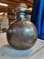 Waterpot. Waterfles.Antiek. Tin. 17 cm. Nepal, Antiek en Kunst, Antiek | Tin, Ophalen of Verzenden