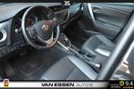 Toyota Auris 1.8 Hybrid Lease+ Navi Camera Trekhaak Leder NL, 136 pk, Gebruikt, 4 cilinders, Zwart