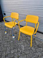 2x nieuwe fermob studie armstoelen honey geel Prijs p/st, Tuin en Terras, Ophalen, Nieuw