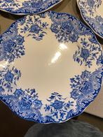 Dordrecht BFK crème blauw, diner-,soep-,ontbijtborden, gaaf, Antiek en Kunst, Ophalen of Verzenden