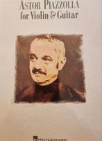 Astor Piazzolla voor Viool & Gitaar. Met Adios Nonino, Les of Cursus, Ophalen of Verzenden, Zo goed als nieuw, Viool of Altviool