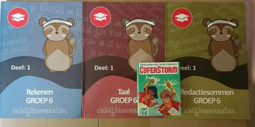 Oefenboeken en spel groep 6, taal en rekenen beschikbaar voor biedingen