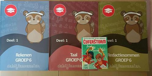 Oefenboeken en spel groep 6, taal en rekenen, Boeken, Schoolboeken, Nederlands, Overige niveaus, Ophalen of Verzenden