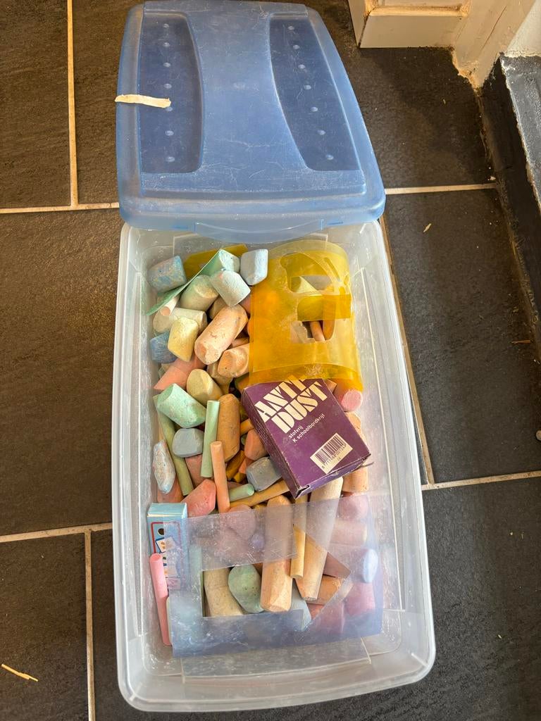 Stoepkrijt, Ophalen of Verzenden, Gebruikt