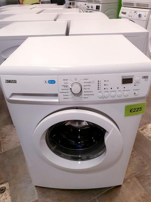 Wasmachine Zanussi 7KG️️️✅️ Lindo100 A++ INC GARANTIE, Witgoed en Apparatuur, Wasmachines, Zo goed als nieuw, Voorlader, 6 tot 8 kg