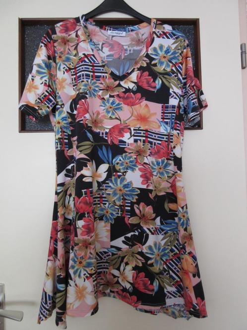 Fleurig Magna tuniek / kort jurkje - maat 40/42, Kleding | Dames, Jurken, Zo goed als nieuw, Boven de knie, Verzenden