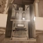 fotokaart orgel ger gem Hoogvliet orgel Bouwer W N de Jongh , Verzenden, 1960 tot 1980, Ongelopen, Muziek