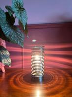 Chromen spiraallamp tafellamp Massive vintage design, Huis en Inrichting, Ophalen, Vintage design, Zo goed als nieuw, Metaal