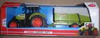 Dickie Toys Claas Ares tractor met aanhanger nieuw in doos, Ophalen, Nieuw
