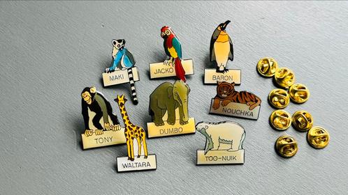 Lotje dierentuin pins De Beukelaer, Verzamelen, Speldjes, Pins en Buttons, Zo goed als nieuw, Overige onderwerpen, Ophalen of Verzenden