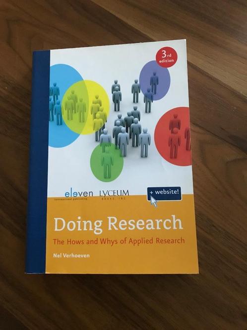 Doing research isbn 9789490947323, Boeken, Studieboeken en Cursussen, Ophalen of Verzenden