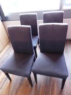 Henriksdal Ikea stoelen 4stuks, Huis en Inrichting, Stoelen, Ophalen, Hout, Gebruikt, Zwart