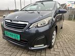 Peugeot 108 VTi Active Top Cabrio, Auto's, Voorwielaandrijving, Gebruikt, Zwart, Blauw
