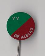 Voetbal VV de Alblas speldje Alblasserdam, Verzamelen, Speldjes, Pins en Buttons, Gebruikt, Niet vindbaar, Niet vindbaar, Speldje of Pin