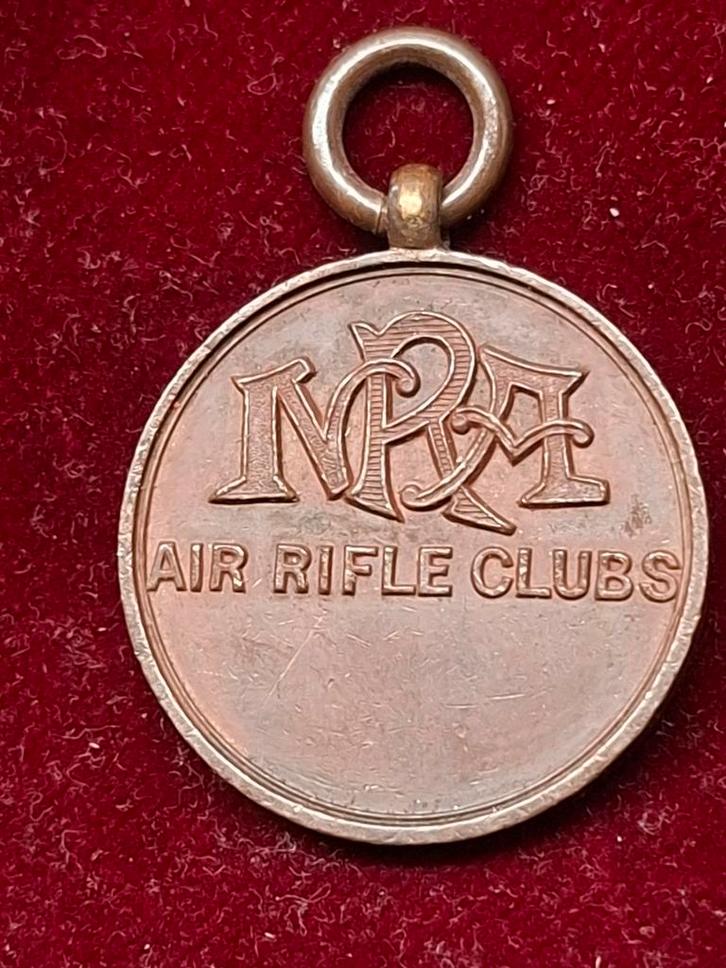 Air Rifle Clubs Penning, Postzegels en Munten, Penningen en Medailles, Brons, Buitenland, Ophalen of Verzenden