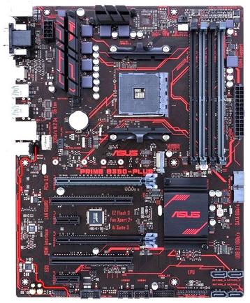 ASUS Prime B350-Plus (Moederboard - 2017) Zonder I/O-Shield beschikbaar voor biedingen