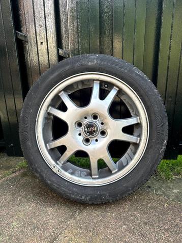 Mini 16 inch lichtmetalen velgen + Dunlop winterbanden beschikbaar voor biedingen