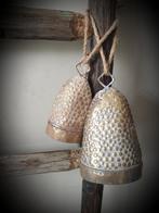 Metalen bel goud - kerst - kerstboom  - klok - klokken, Diversen, Kerst, Ophalen of Verzenden, Nieuw