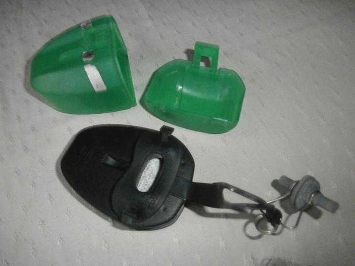 Militair gasmasker merk msa groene hoes leger vluchtmasker, Verzamelen, Militaria | Algemeen, Landmacht, Overige typen, Nederland