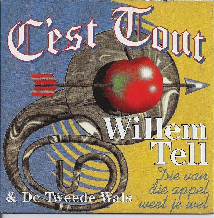 cd-single van C'est Tout - Willem tell, Cd's en Dvd's, Cd Singles, Zo goed als nieuw, Pop, 6 singles of meer, Verzenden