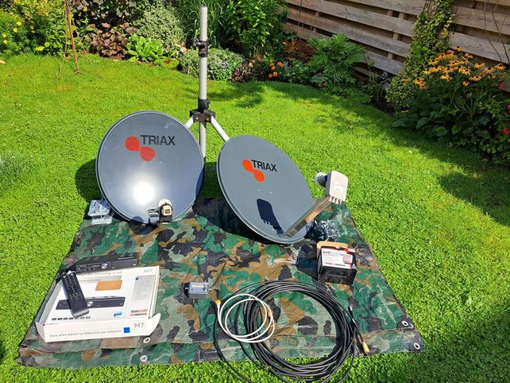 Satelliet set, geheel complete Canal Digitaal set,, Audio, Tv en Foto, Schotelantennes, Gebruikt, (Schotel)antenne-accessoires
