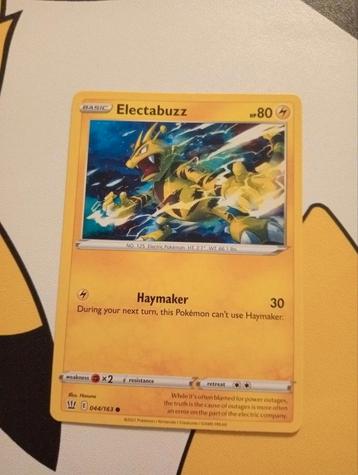 Electabuzz 044/163  beschikbaar voor biedingen