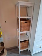Ikea Hemnes stellingkast wit met 2 Branäs manden, Ophalen, Gebruikt
