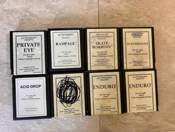 Atari 2600 White label spellen beschikbaar voor biedingen