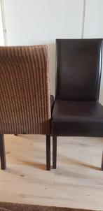2 stoelen loyd loom in nieuw staat, Ophalen, Zo goed als nieuw, Bruin, Leer