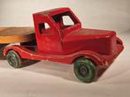 Nooitgedacht Houten Vrachtauto Speelgoed, Antiek en Kunst, Antiek | Speelgoed, Ophalen of Verzenden