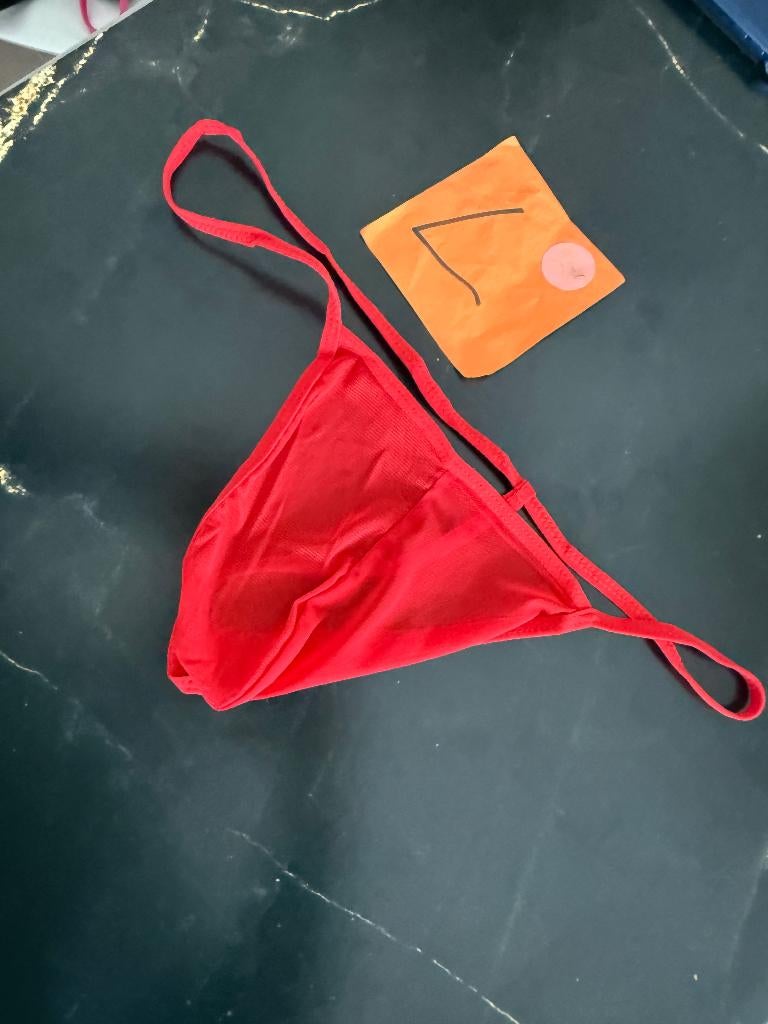 rode string, herenstring, classic original model, Maat L, Ophalen of Verzenden, Rood, Slip