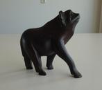 Vintage Houten Beeldje van een Buffel, Antiek en Kunst, Kunst | Beelden en Houtsnijwerken, Ophalen