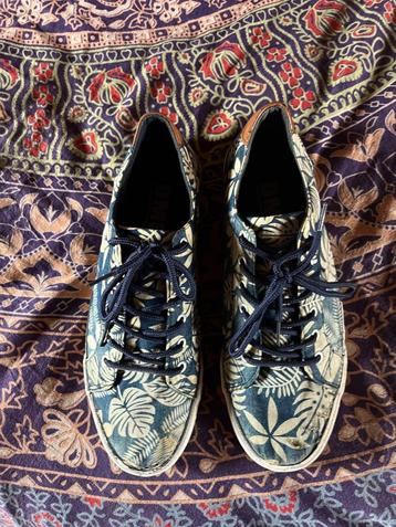 Leuke sneakers/bootschoenen met bloemen maat 44 nu 9,99€ beschikbaar voor biedingen