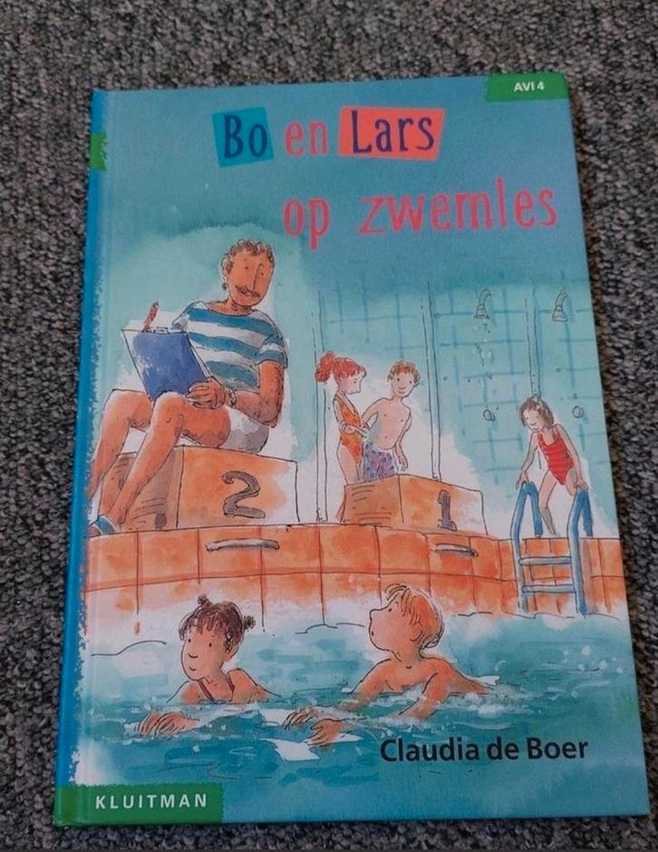 Bo en Lars op zwemles - kinderboek AVI 4   NIEUW, Boeken, Kinderboeken | Jeugd | onder 10 jaar, Nieuw, Ophalen of Verzenden
