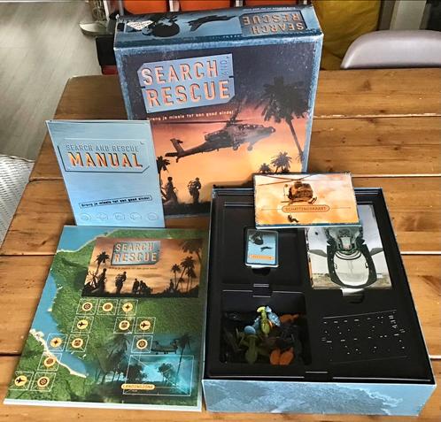SEARCH AND RESCUE: BRENG JE MISSIE TOT EEN GOED EINDE!, Hobby en Vrije tijd, Gezelschapsspellen | Bordspellen, Gebruikt, Drie of vier spelers