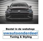 Maxton Design Spoiler Lip Splitter Geschikt Voor Golf 8 R R2, Auto diversen, Tuning en Styling, Verzenden