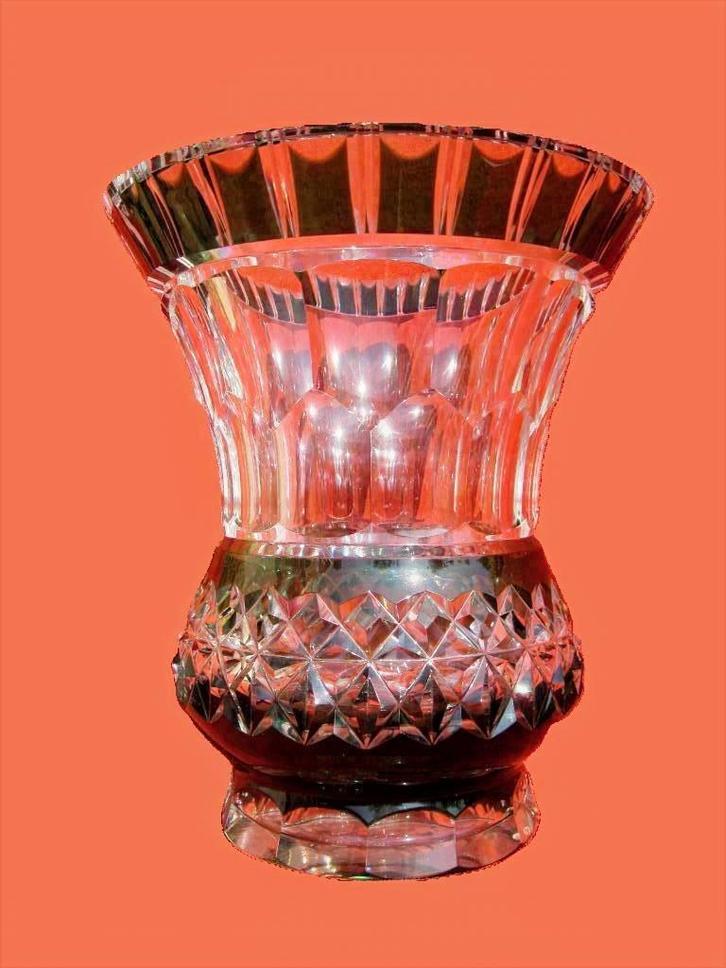 Piece Unique 8Kg wegende smaragdgroene Val Saint Lambert, Antiek en Kunst, Antiek | Vazen, Ophalen