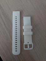 Horlogebandje 18mm wit voor bv Garmin, Sieraden, Tassen en Uiterlijk, Sporthorloges, Ophalen of Verzenden, Zo goed als nieuw, Wit
