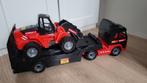 Mammoet Toys Volvo vrachtwagen met oplegger en shovel - 1:16, Ophalen, Zo goed als nieuw