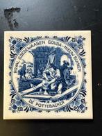 Royal Goedewaagen Tegeltje - De Pottebacker, Ophalen of Verzenden
