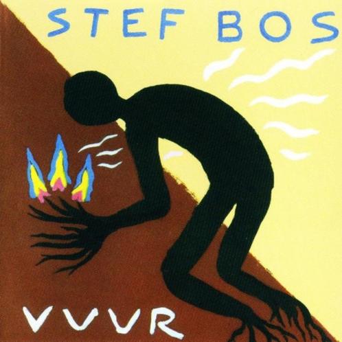 STEF BOS CD VUUR, Cd's en Dvd's, Cd's | Nederlandstalig, Gebruikt, Levenslied of Smartlap, Ophalen of Verzenden