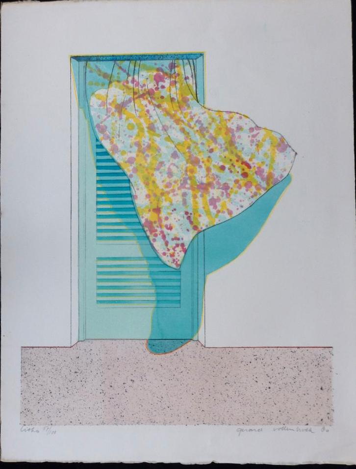 Litho Gerard Vollenbrock, Antiek en Kunst, Kunst | Litho's en Zeefdrukken, Ophalen of Verzenden